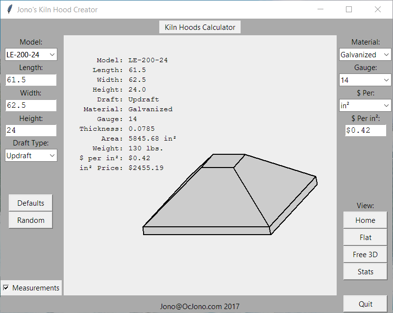 Info / Stat Page